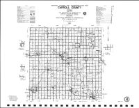 Carroll County Highway Map, Guthrie County 1989